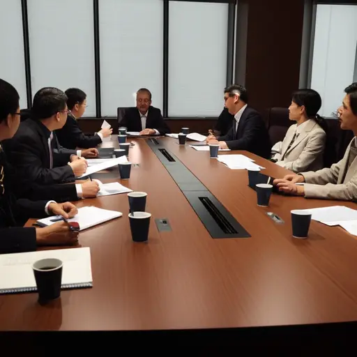 会议在一天结束时。