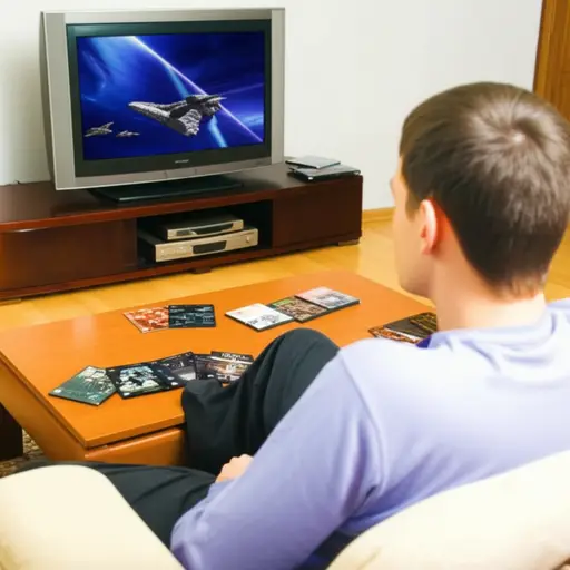 我对科幻电影非常痴迷。