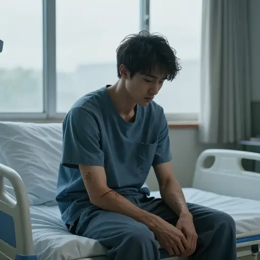 事故在身体和情感上都给他留下了伤痕。