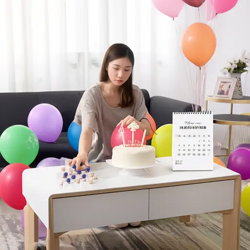 她下周将要举办一个派对。