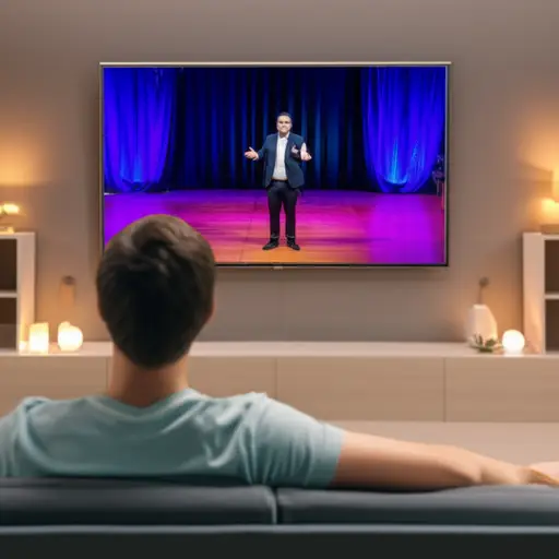 我最喜欢的电视节目是喜剧。