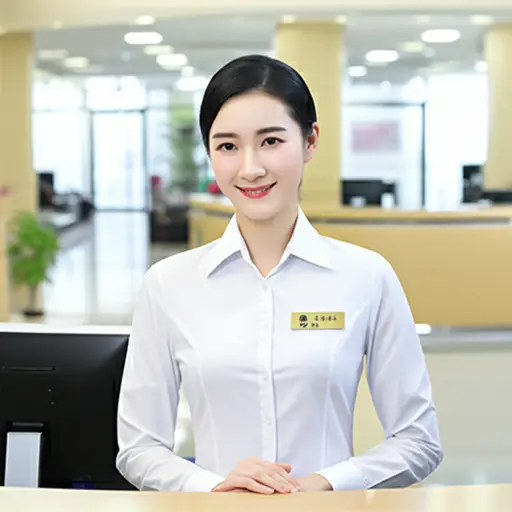 她是一名分行经理。