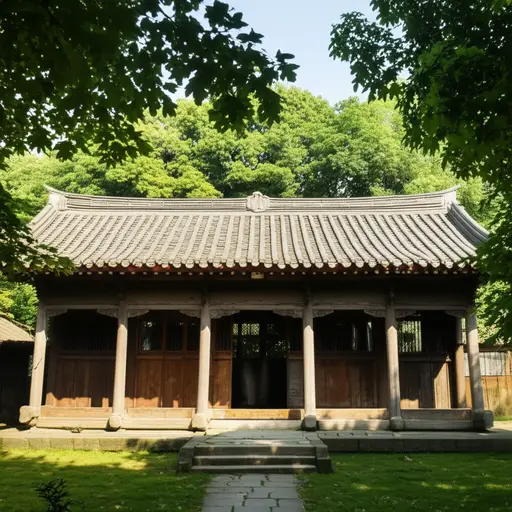 我对这栋老房子怀有深深的眷恋。