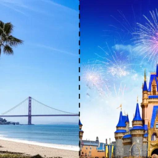 加利福尼亚和佛罗里达可能是最受欢迎的美国度假目的地。