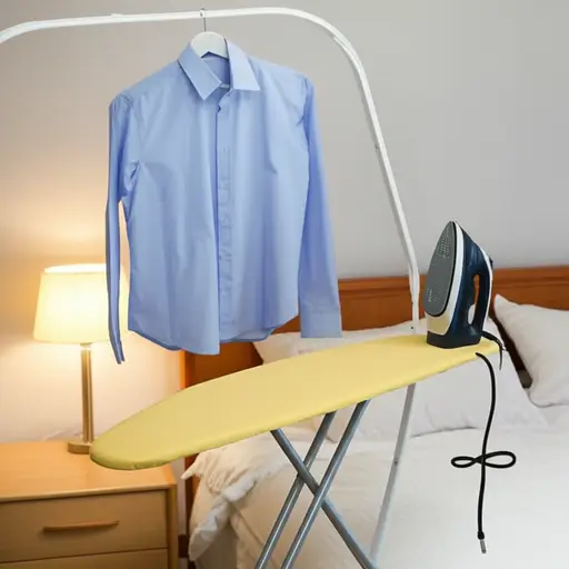 我需要熨一件明天穿的衬衫。