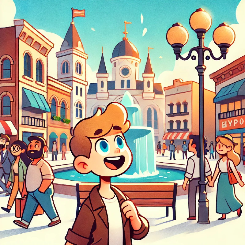 这是我第一次来这。