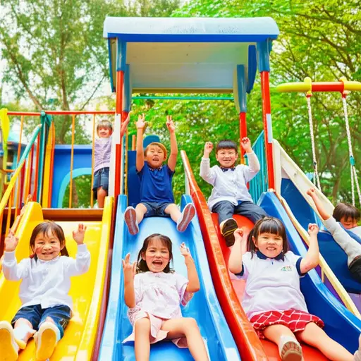 我们玩得很开心。