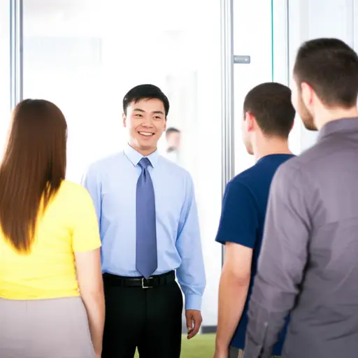 本，你有一些访客要见你。