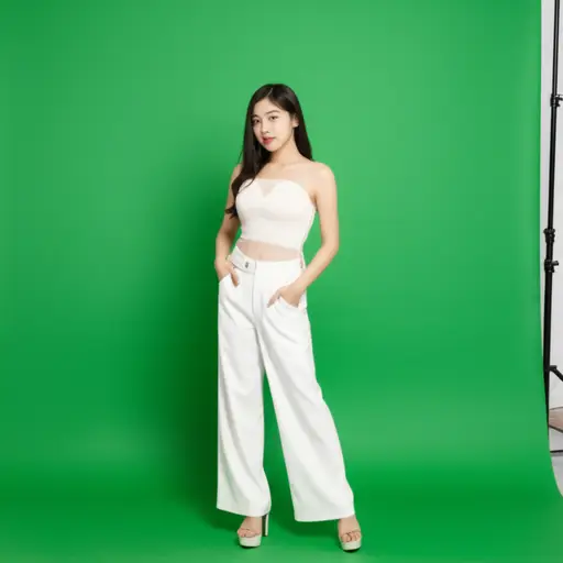 我姐姐想成为一名模特。