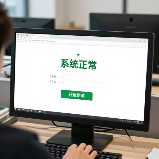 如果系统运行正常，我们可以开始测试。