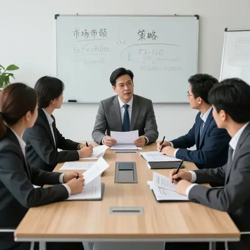 我们正在制定新的策略来提高市场份额。