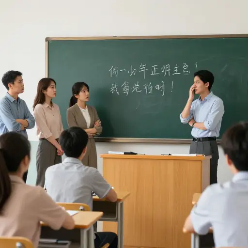 家长们抱怨说，一些代课老师明显不合格。