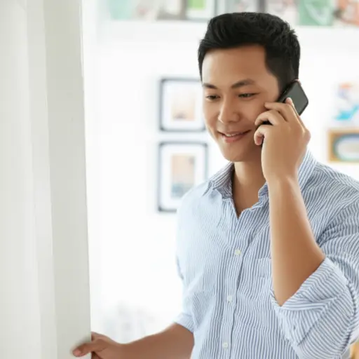 给他打电话只需要一分钟。