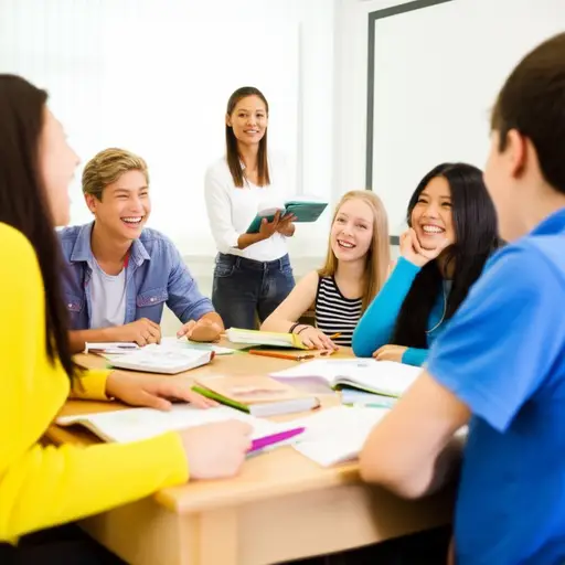 我的英语课程很有趣。