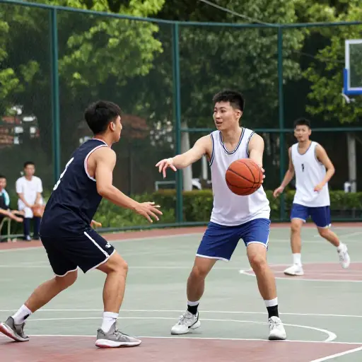 在篮球中，球员经常传球给空位的队友。