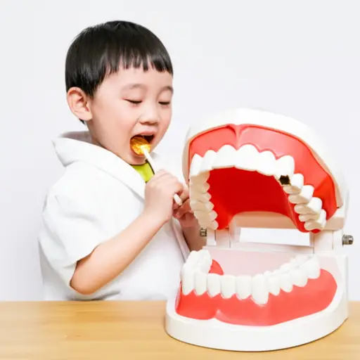 吃太多糖对牙齿不好。