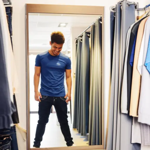 终于，我找到了一条真正合身的牛仔裤。