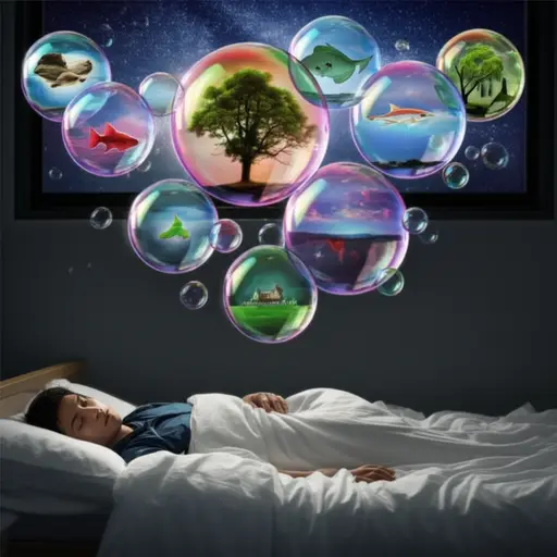 我昨晚做了一个有趣的梦。