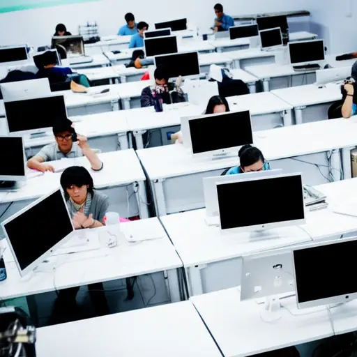 大多数办公室使用台式电脑进行日常工作。