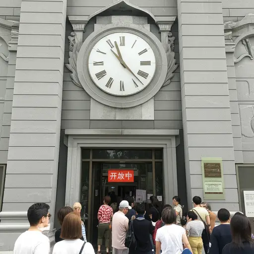 博物馆开放时间为周二至周日的9:30至18:00。