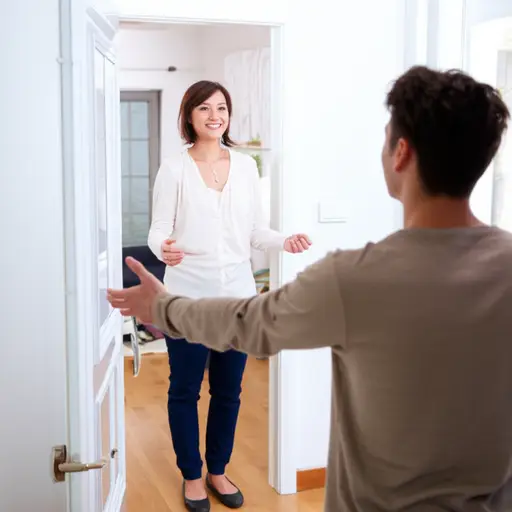 友好的欢迎能让访客感到放松。