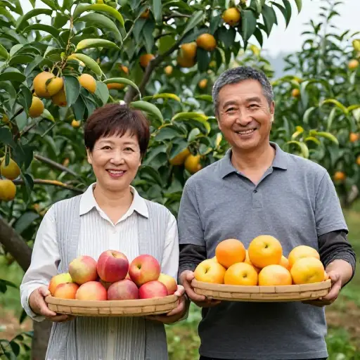 经过多年的努力，他们终于享受到了劳动的果实。