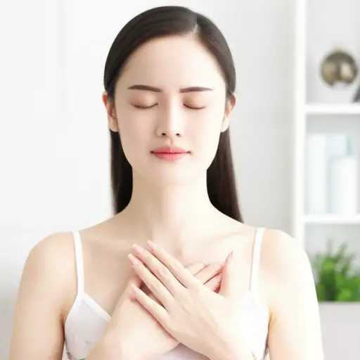 过了一会儿，她开始呼气，数着自己心跳的节拍。