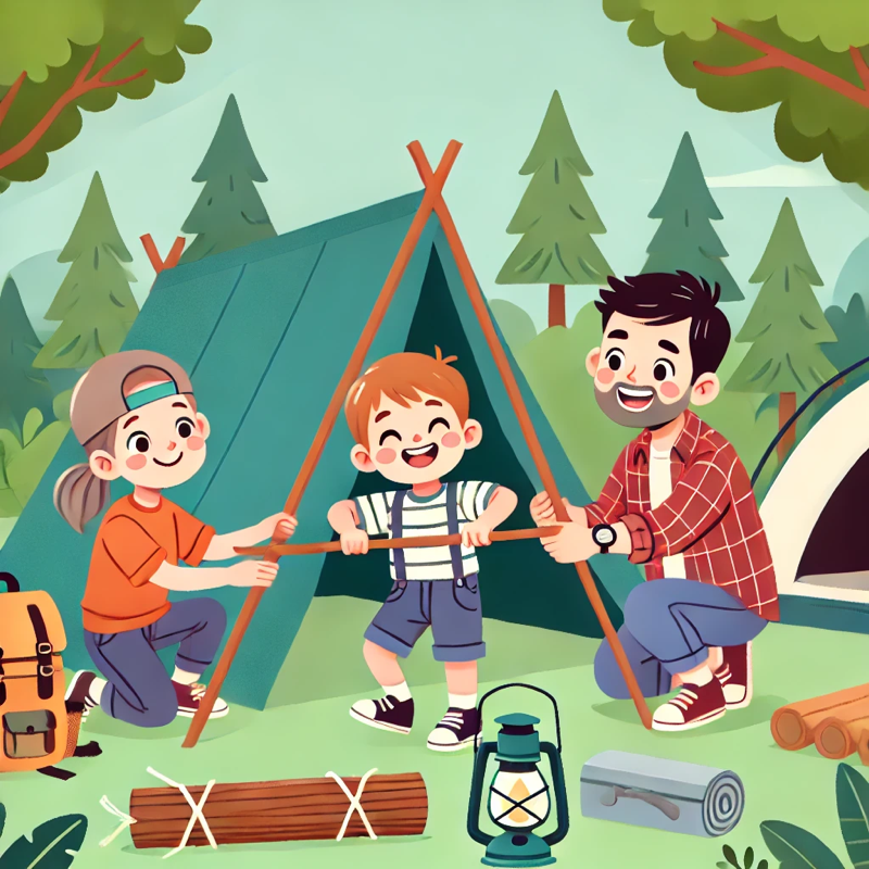 你在营地做了什么？