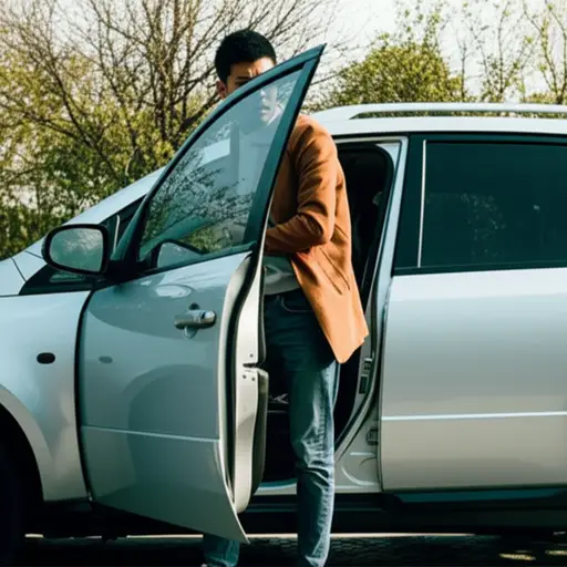 我走到我的车旁，爬进去想开车，但什么都没发生。