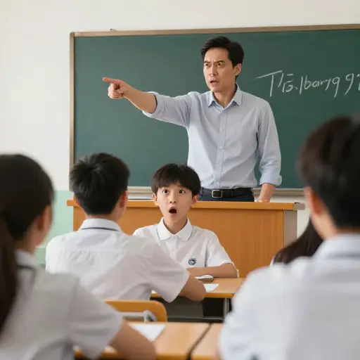 第一次听到我的老师骂人时，我真的很震惊。