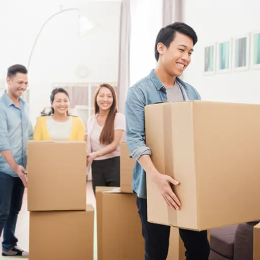 我哥哥下周要搬来和我们一起住。