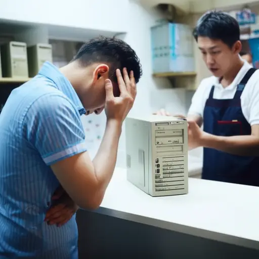 他们修不好我的旧电脑。