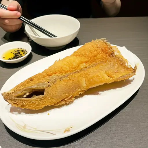 我通常点炸鱼。