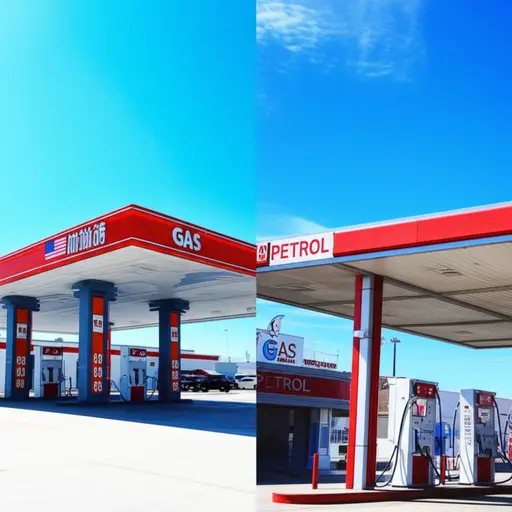 在美国，人们说“gas”；在英国，人们说“petrol”。