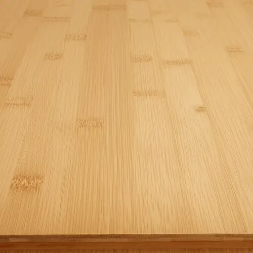 这张桌子是用实木制成的。