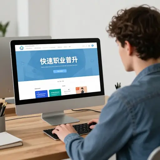 许多在线课程承诺提供职业晋升的快速通道。