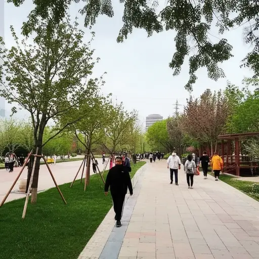 我喜欢这个公园，因为它对每个人来说都感觉安全。