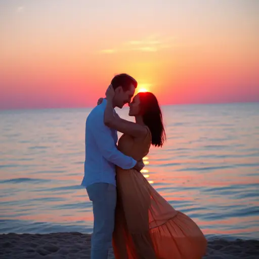 她承诺会永远爱他。