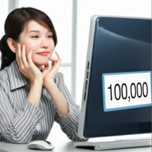 她希望在新工作中能拿到六位数的薪水。