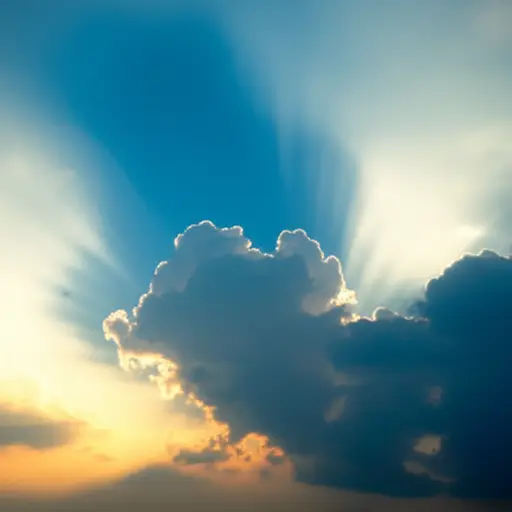 太阳消失在一片云后面。