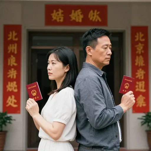 我的父母离婚了。
