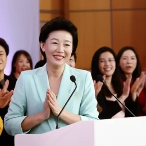 请欢迎约翰逊女士。