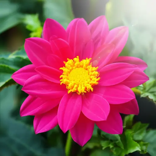 这朵花散发出甜美的香气。