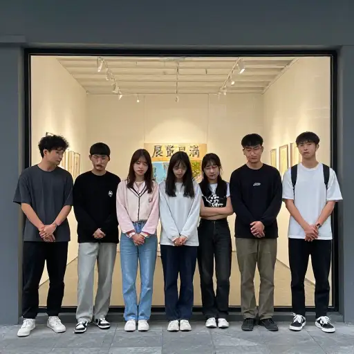 许多有志成为艺术家的人很难找到首次展览的机会。