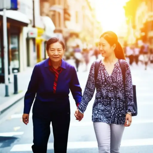 她是一个非常善良的人，有很好的幽默感和道德价值观。