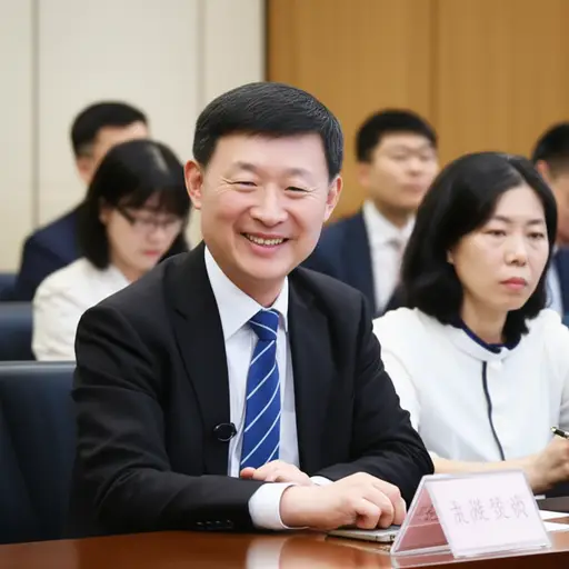 他对会议的结果抱有希望。