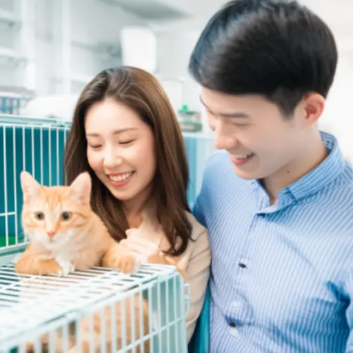 我们正考虑从收容所领养一只小猫。