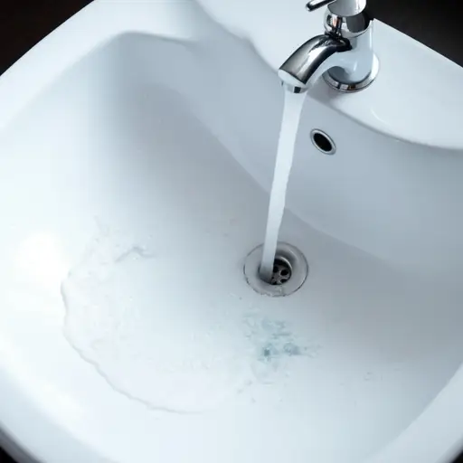 浴室洗手池的塞子不见了，所以水存不住。