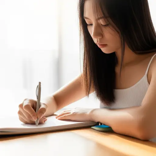 我朋友在空闲时间写短诗。