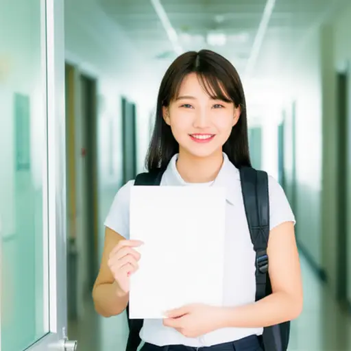 她终于成功通过了考试。